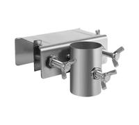 Umbrella Clamp Stand Holder, Patio Umbrella Holder for Deck Railing, Attachable Adjustable Bracket Base Portable Pole Stand for Fishing Camping Pool Grill Beach Outdoor Balcony Patio