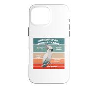 Umbrella Cockatoo anatomy parrot bird floof scream machine Case for iPhone 16 Pro Max