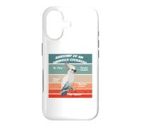 Umbrella Cockatoo anatomy parrot bird floof scream machine Case for iPhone 17