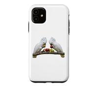 Umbrella Cockatoo Pair Indonesia White Parrot Bird Case for iPhone 11