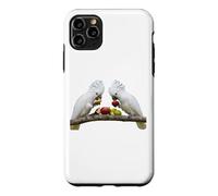 Umbrella Cockatoo Pair Indonesia White Parrot Bird Case for iPhone 11 Pro Max