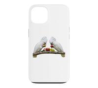 Umbrella Cockatoo Pair Indonesia White Parrot Bird Case for iPhone 13