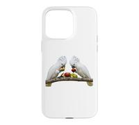 Umbrella Cockatoo Pair Indonesia White Parrot Bird Case for iPhone 15 Pro Max