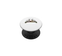 Umbrella Cockatoo Pair Indonesia White Parrot Bird PopSockets Adhesive PopGrip