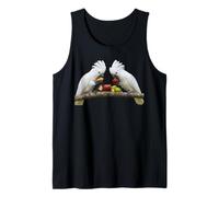 Umbrella Cockatoo Pair Indonesia White Parrot Bird Tank Top