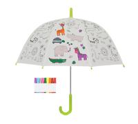 Fallen Fruits Colour Your Own Kids Umbrella Flower & Butterflies Jungle or Birds