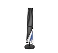 Umbrella Cover Waterproof Fabric With Zip Pole UV Resistant Dustproof For Garden Outdoor Parasol Protection Maximum Protection(Black,190CM)