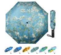 Umbrella, Cute Umbrellas for Women and Men, Ladies Umbrellas for Rain, Automatic Open and Close Folding Umbrellas, 46‘’8K