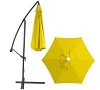 Umbrella For Garden Table, Table Umbrella Outdoor, 9Ft Outdoor Patio With Push Button Tilt And Crank, 6 Sturdy Ribs Uv Protection Waterproof For Garden/Backyard, No umbrella stand