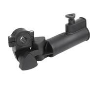 Umbrella Holder for Push Cart, Clamp on Umbrella Bracket with Direction Joint, 33cm Length and 5.7cm Holder Tube Golf Push Cart Mount Adjustable Clamp Tubing Bracket Outdoor Course Rain