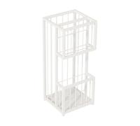 umbrella holder Large Capacity Metal Umbrella Holder At The Entrance，Double Layer Metal Umbrellas Stand Hotel Commercial，indoor Large-capacity Standing Umbrellas Stand，Entrance U