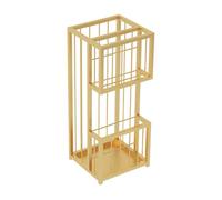 umbrella holder Large Capacity Metal Umbrella Holder At The Entrance，Double Layer Metal Umbrellas Stand Hotel Commercial，indoor Large-capacity Standing Umbrellas Stand，Entrance U