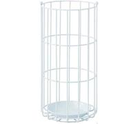 Umbrella Holder Umbrella Stand Metal Umbrella Stand Rack Round Umbrella Holder with A Drip Tray 2 Hooks for Canes Walking Sticks Entryway Office Umbrella Rack,Wit-25 * 50cm