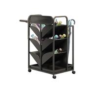 Umbrella Holder with Wheels and Pull-out Drain Tray,Umbrella Rack for Balcony Hallway Entryway Walking Stick Office(Black,45x35x82cm)