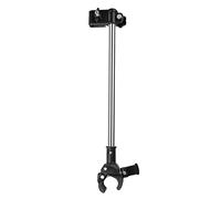 Umbrella Mount Holder, Adjustable Umbrella Mount Stand No Need Wrench to Attach/Detach Umbrella Clamp for Wheelchairs, Walker, Rollator, Biycle, Pram, Stroller, Black