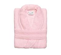 Umbrella Outdoors Premium Cotton Terry Toweling Bathrobe - Unisex Spa & Hotel Quality Gown, Extra Soft & Absorbent Thick Towel Bathrobes for Men & Women Towel (UK, Alpha, S, Regular, Regular, Pink)