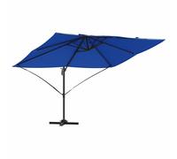 Umbrella Polyester and Aluminium Cantilever Parasol Garden Patio Modern vidaXL