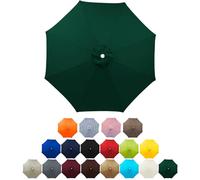 Umbrella Replacement Canopy 2.0m 2.3m 2.5m 2.7m 3.0m - UV50+ Sun Umbrella Cloth for Garden Cantilever Parasol - Outdoor Table Market with 6/8 Ribs - Protect Your Skin from the Sun
