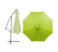 Umbrella Replacement Canopy Cover 6.5Ft 7.5Ft 8Ft 9Ft 10Ft Patio Table 6 Ribs 8 Ribs Top Replacement Easy To Set Up(Grass Green 230Cm/7.5Ft-8 Ribs)