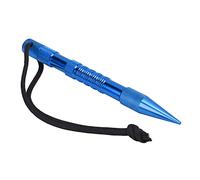 Umbrella Rope Needle, Aluminum Lacing Stitching Needles, Paracord Marlin Spike Paracord Knotters Tool and Smoothing Tool for Work Leather Weaving and DIY Handicrafts (Single Blue)