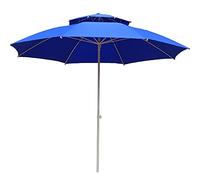 Umbrella Shade 2.5M Garden Double Parasol, Outdoor Screen, Balcony, Courtyard, Beach