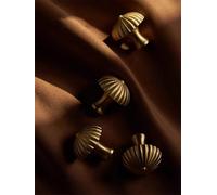 Umbrella Shape Antique Brass Furniture Handles Gold Silver Kitchen Cabinet Handle Wardrobe Drawer Single Hole Knobs(Transparent)