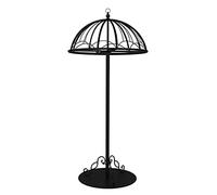 Umbrella-Shaped Clothes Display Rack, 360° Rotating Store Rack for Children's Clothing, Large Capacity Metal Hanger Stand, 70/80/90cm