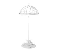 Umbrella-Shaped Clothes Display Rack, 360° Rotating Store Rack for Children's Clothing, Large Capacity Metal Hanger Stand, 70/80/90cm