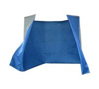 Umbrella Shelter: Adjustable Cover, Rainproof Shade Panel | Sun Guard Fabric, Outdoor Shield Full Length Setup Equipment P