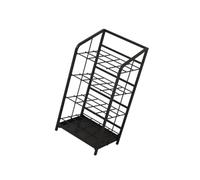Umbrella Stand,Commercial Organizer with A Drip Tray,for Entryway Home Office Patio Decor(Black,25.5x23.5x62cm)