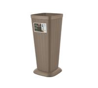 Umbrella Stand Elegance Rattan Color Dove Brown 25x58x25 cm Stefanplast