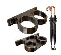 Umbrella Stand Entryway - Metal Storage Rack, Drip Catch Tray Container, Rainwater Tray Organizer For Indoor Outdoor Doorway Placement Home Balcony Vehicle Usage Bedroom Office