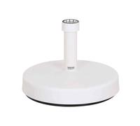 Umbrella Stand Fill Foot 25kg, White Plastic Pipe 19-54 MM Sunshade Holder