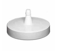 Umbrella Stand for Canopy Shade Easy Sun White Plastic Parasol Mount