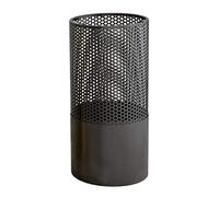 Umbrella Stand - Hollowed-out Metal Umbrella Holder with Hooks, Modern Round Design for Entryway and Hallway, Durable and Stylish Umbrella Rack