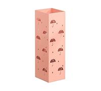 Umbrella Stand Indoor Holder, Decorative Heavy Duty Openwork Metal Rack for Hallway Foyer Entryway, Holds Long & Short Umbrellas, Sturdy Durable Home Organizer