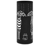 Umbrella Stand Parasol Storage Holder Parasol Stand Walking Stick Steel vidaXL