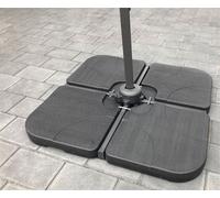 Umbrella Stand Plates for Filling Umbrella Stand Plates Black