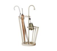 Umbrella Stand Rack, Canes Holder, Storage Organizer with Hooks, Strong Load-Bearing for Home Shop Schools