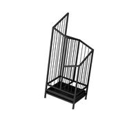 Umbrella Stand Rack with Pull-out Drain Tray, Partitioned Storage for Hotel Hallway Entryway Office Dining Room