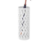 Umbrella Stand - Tall Hollowed Metal Organizer | Durable Iron Umbrella Holder Container for Home, Entryway, Living Room, Hotel, Reception, Hallway, Balcony, Lounge, and Restaurant Décor