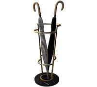 Umbrella Stand, umbrella stand office Umbrella Stand Gold Umbrella Holder Marble Base For Home Office Hotel Entrance For Storage Canes Golf Clubs Sturdy And Durable umbrella stand office (Color :
