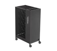 Umbrella Stand with Pull-out Water Collection Tray and Braking Swivel Casters for Entryway Home Office Patio