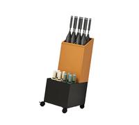 Umbrella Stand with Wheels, Pull-Out Water Collection Tray, for Office Hotel Entryway, Heavy Duty Umbrellas Holder Rack