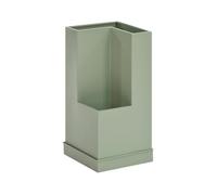 Umbrella Stands Creative 2-Layer Umbrella Stand with Removable Drip Tray Modern Metal Umbrella Rack for Entryway Hallway Umbrella Holder nizer