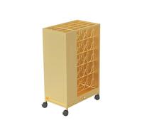 Umbrella Storage Rack with 360° Movable Design and Pull-Out Drip Tray for Home and Commercial Use