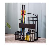 Umbrella Storage Stand Rack, 15/30 Umbrella Holder Organizer with Removable Drip Tray, Industrial Coat Canes Walking Sticks Stand for Hallway Entryway