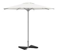 Umbrella Weight Plates, Pack of 2, Black Granite, Triangular, 14 kg per Plate, 41 x 41 x 5 cm, Sturdy Parasol Stand Base for Garden, Balcony, Patio, Windproof and Space-Saving