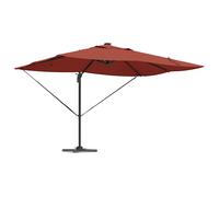 Cantilever Roma Parasol Manual Polyester and Aluminium Garden Umbrella vidaXL