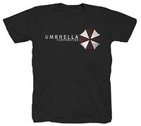 Umbrella Zombie Video Game Evil Dead Walking Snow Alien Cockneys Braindead Planet Terror Horror Tee Shirt T-Shirt L Black